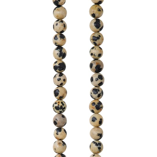 Dalmatian Jasper Round Beads, 6mm by Bead Landing™